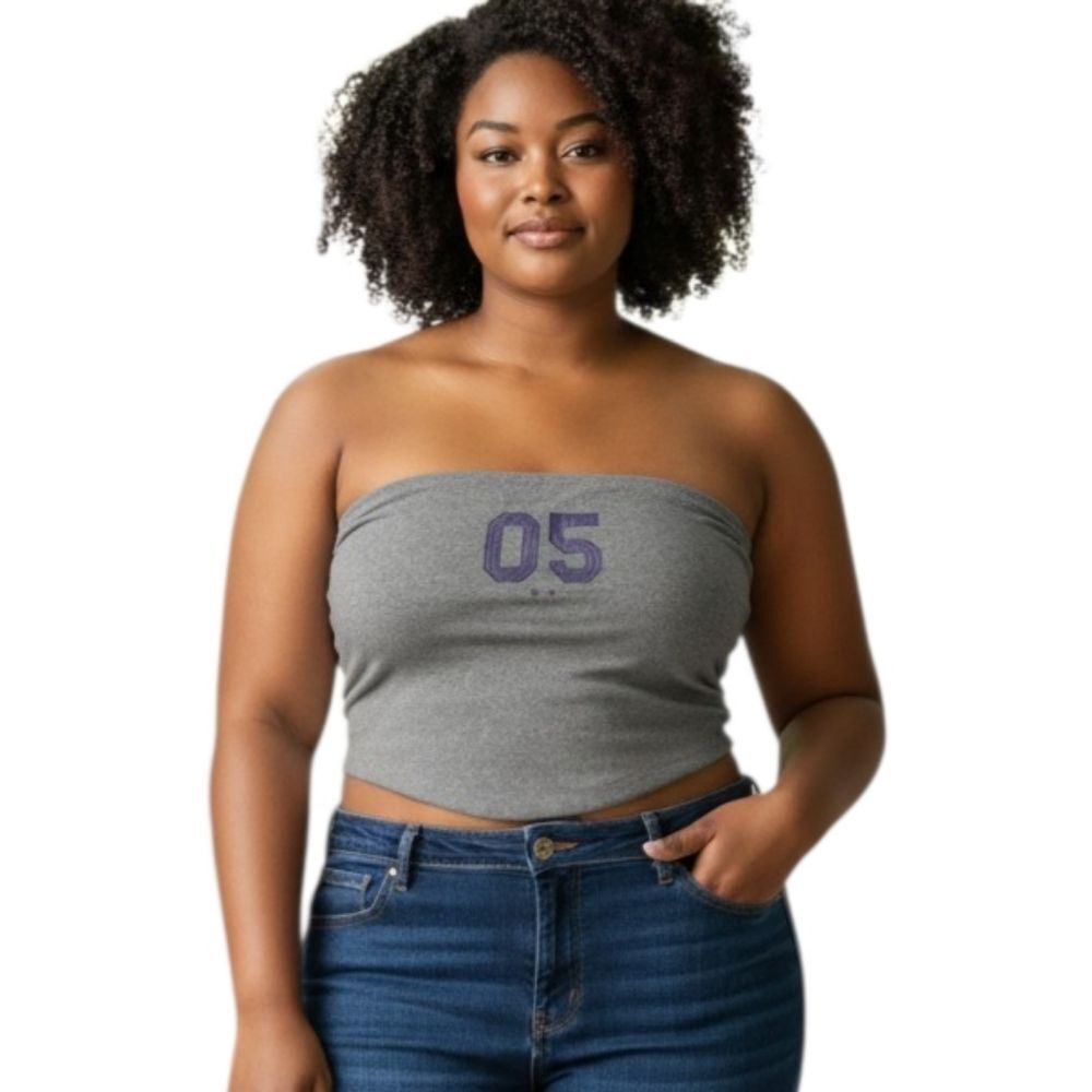 Always You Gray Tube Top Sz.XL EUC.